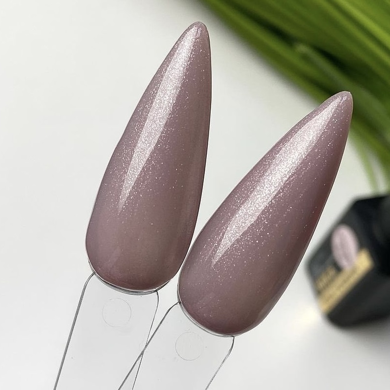 Камуфлююча каучукова база Rubber Base Nika Zemlyanikina Shine Lavender Raff, 15мл