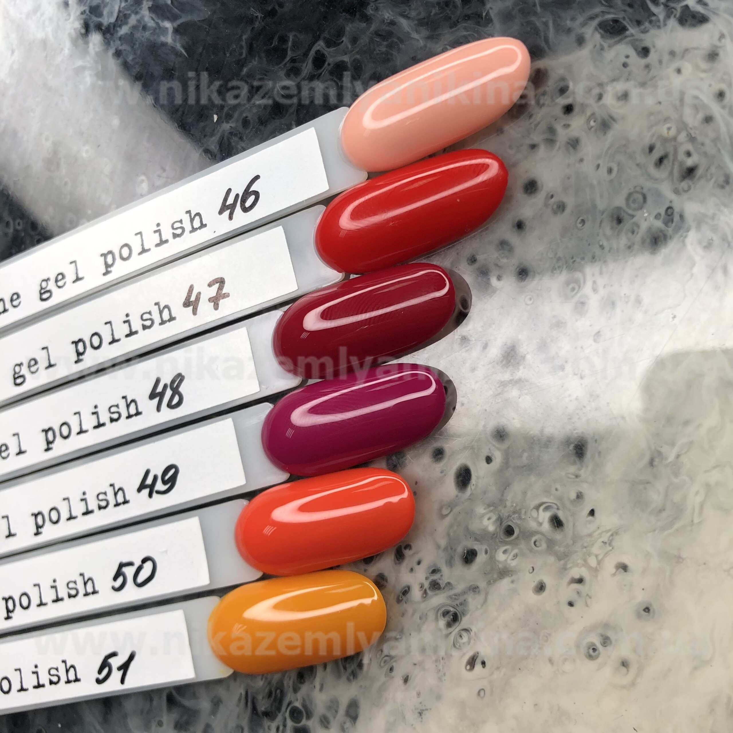 Гель лак N.Z. the gel polish 48, 6мл