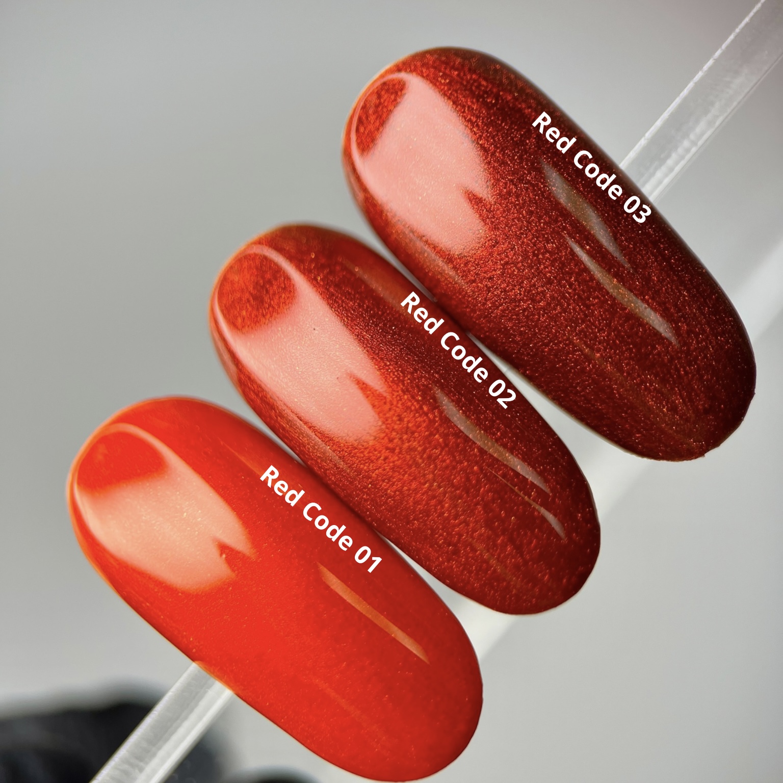 Гель-лак Premium gel polish The Red Code 02 Nika Zemlyanikina, 10 мл