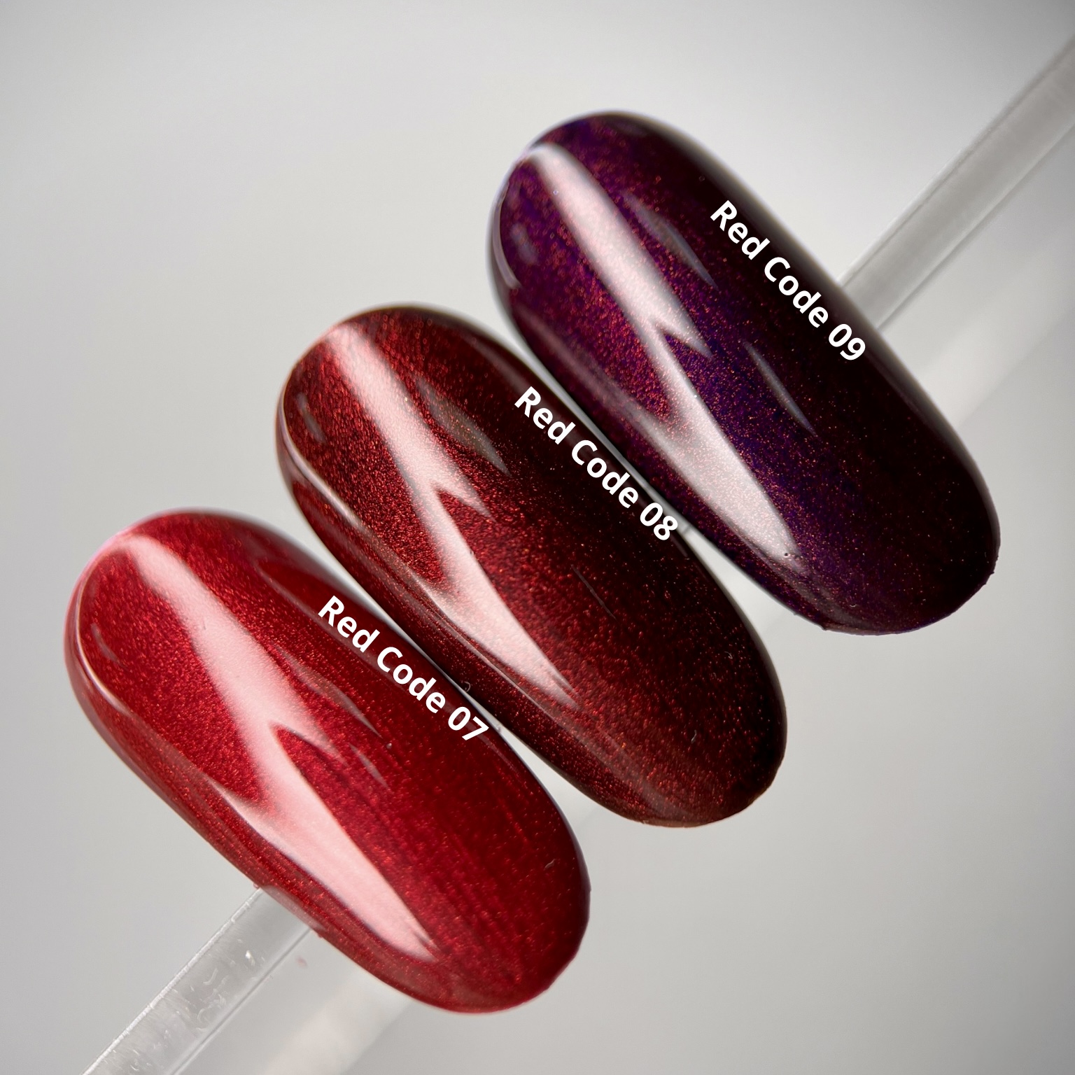 Гель-лак Premium gel polish The Red Code 07 Nika Zemlyanikina, 10 мл