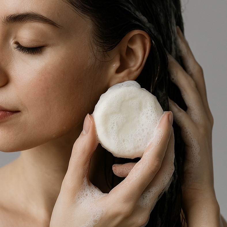 Твердий шампунь BLOQ Shampoo Bar Nika Zemlyanikina, 60 г