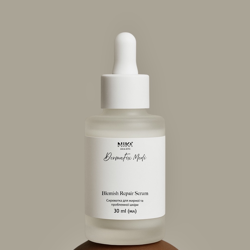 Сироватка для жирної та комбінованої шкіри Blemish Repair Serum DermaFix Medi, 30 мл